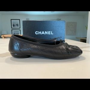 Chanel Cambon Ballerina Flats- Size 8